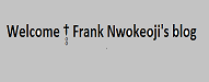 Frank Nwokeoji's blog