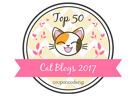 Banners for Top 50 Cat Blogs 2017