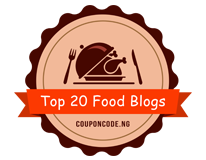 Banners for Top 20 Food Blogs