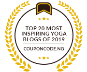 Banners for Top20 Most Inspiring Yoga Blogs of 2019