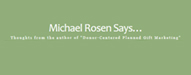 Fundraising Blogs michaelrosensays