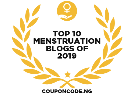 Banners for Top 10 Menstruation Blogs of 2019